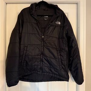The North Face Charcoal Quilted Jacket